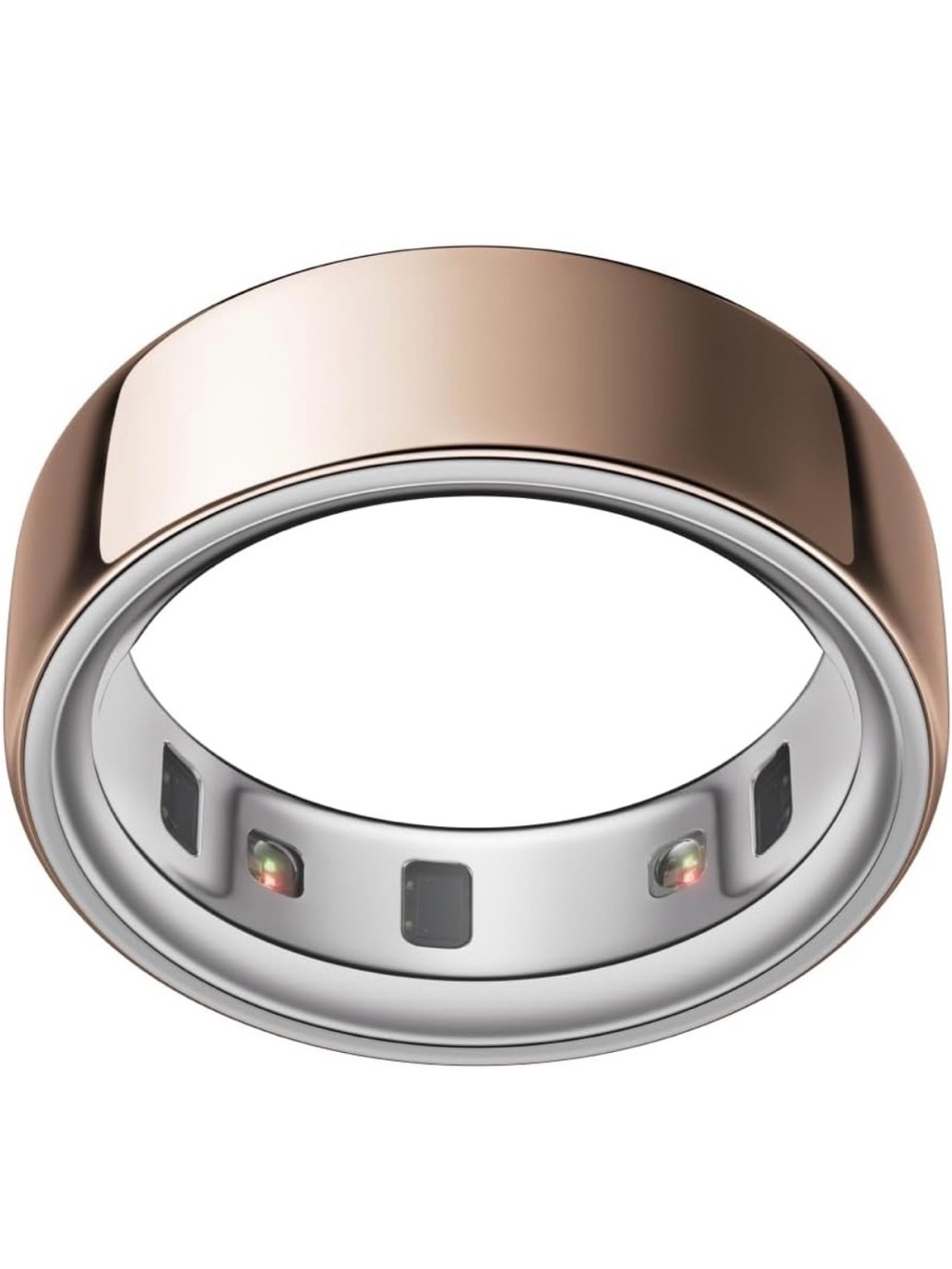 Oura Ring in Rose Gold with Silver Inner Band